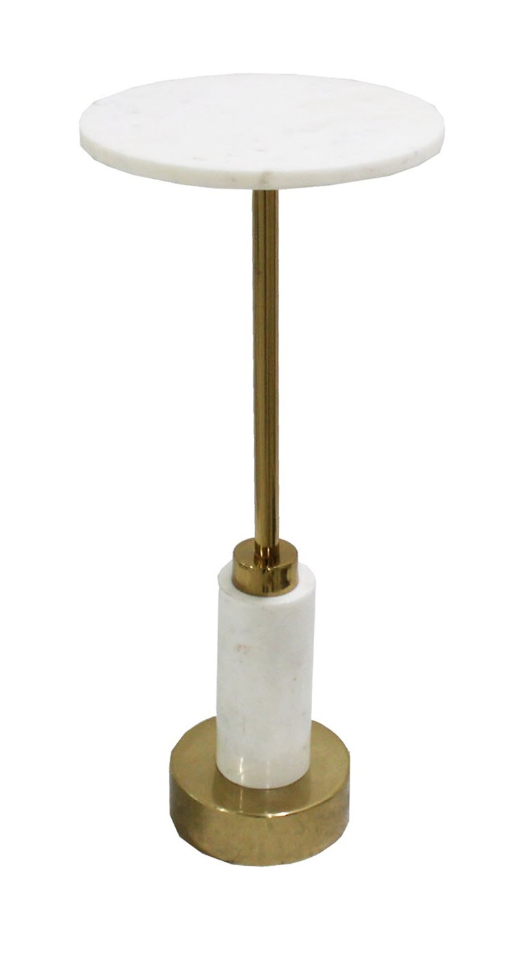 Product photo of a marble side table